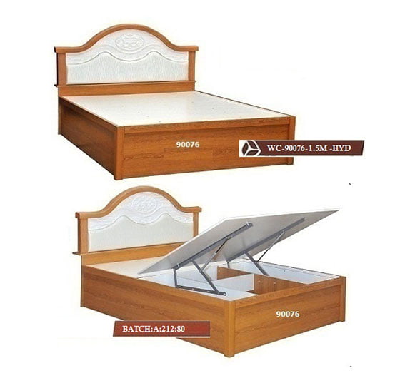 Double Bed With Storage Sharonfurniture.in