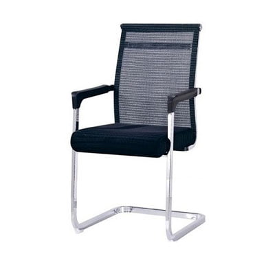 Mesh back S type chair
