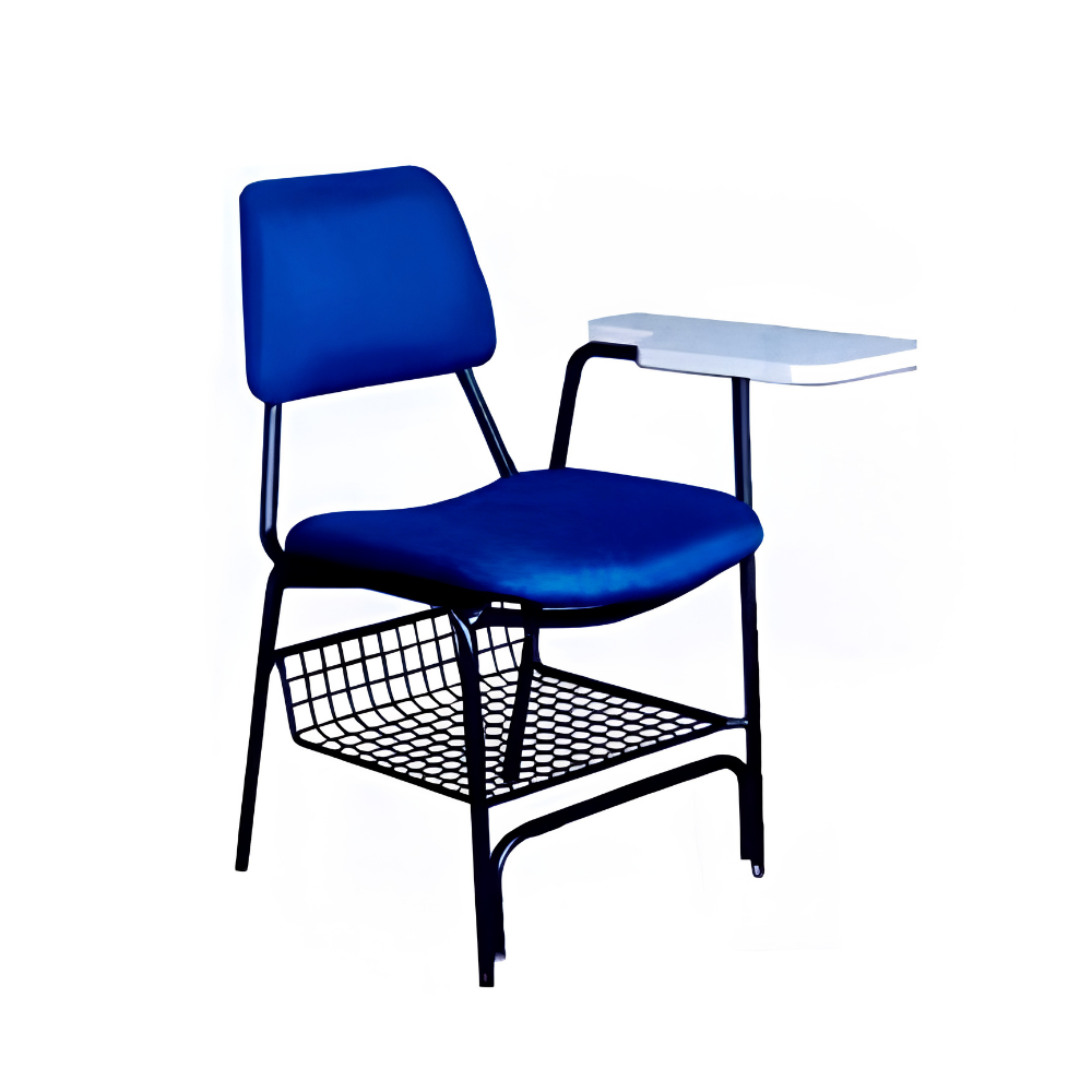 Blue Cushion writing pad chair