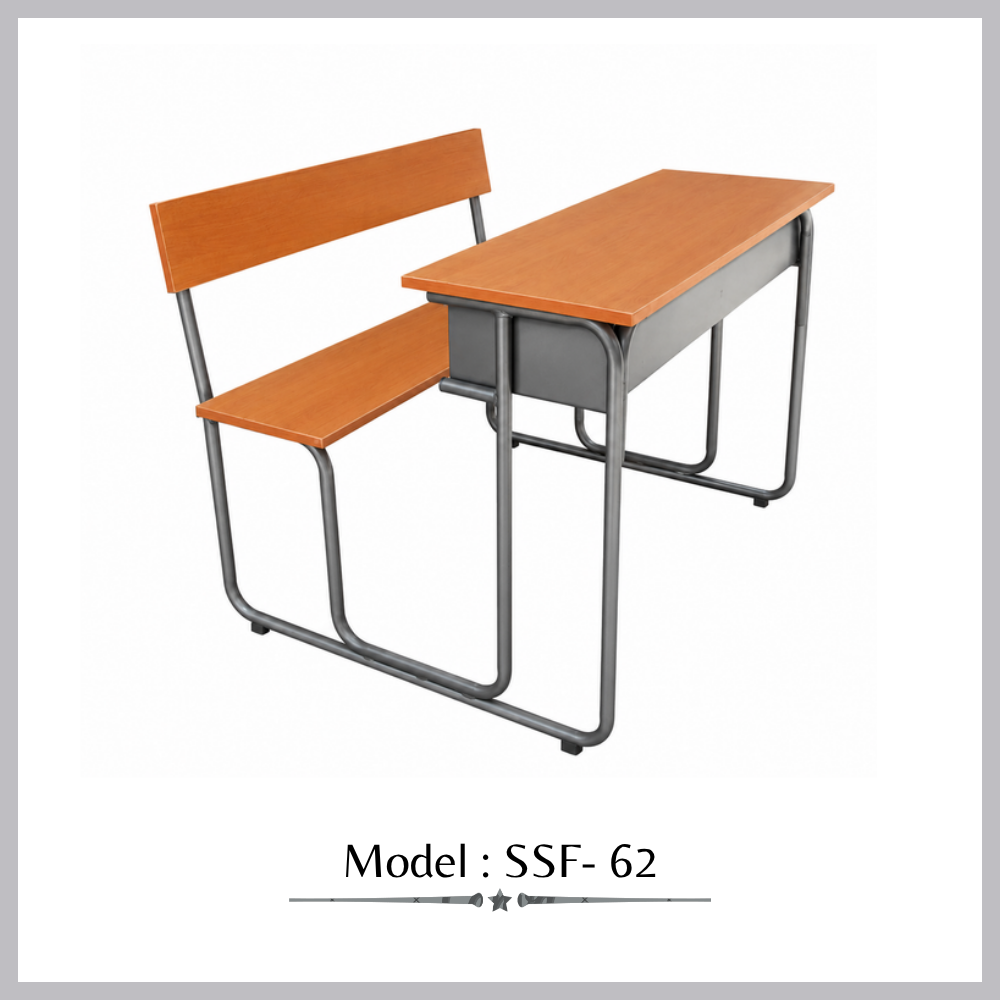 Double seater study desk