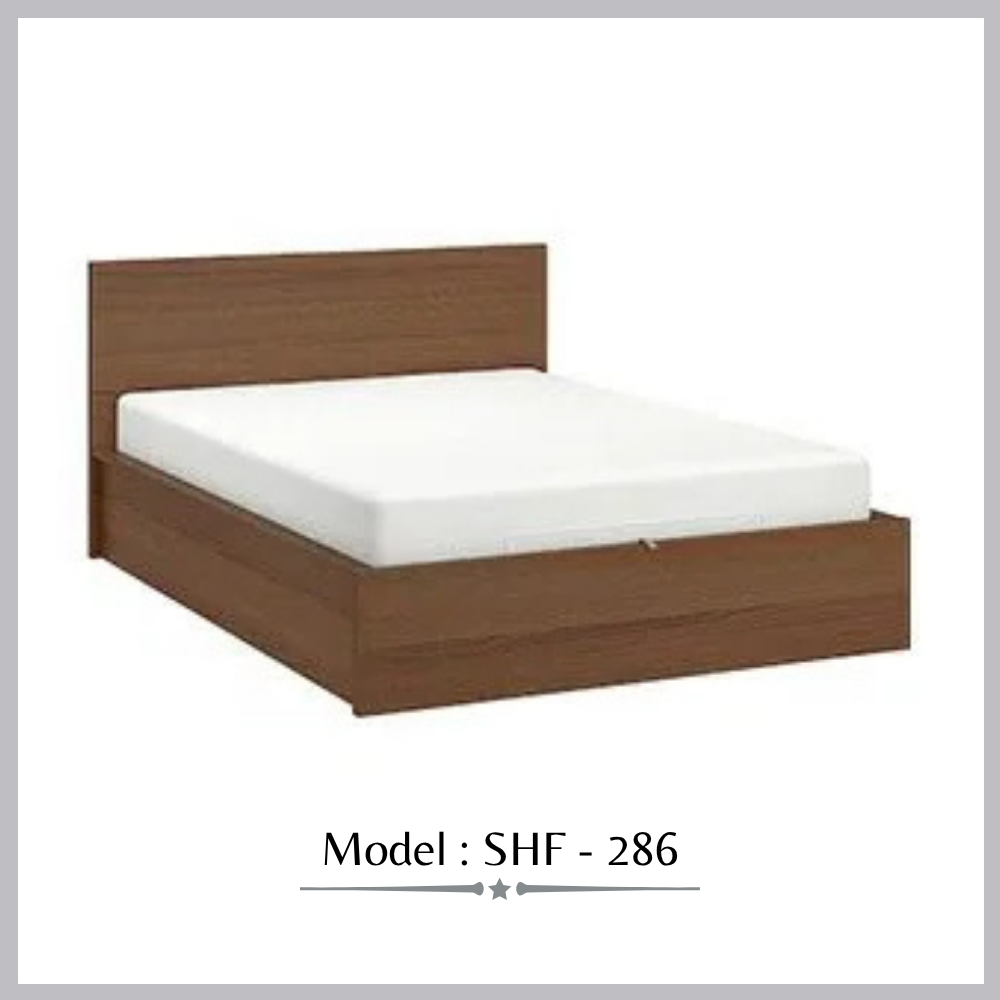 King size bed with storage