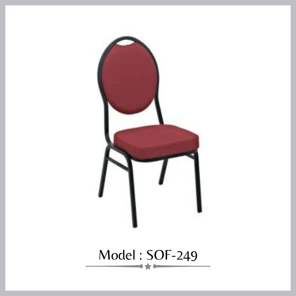 Maroon Banquet chair