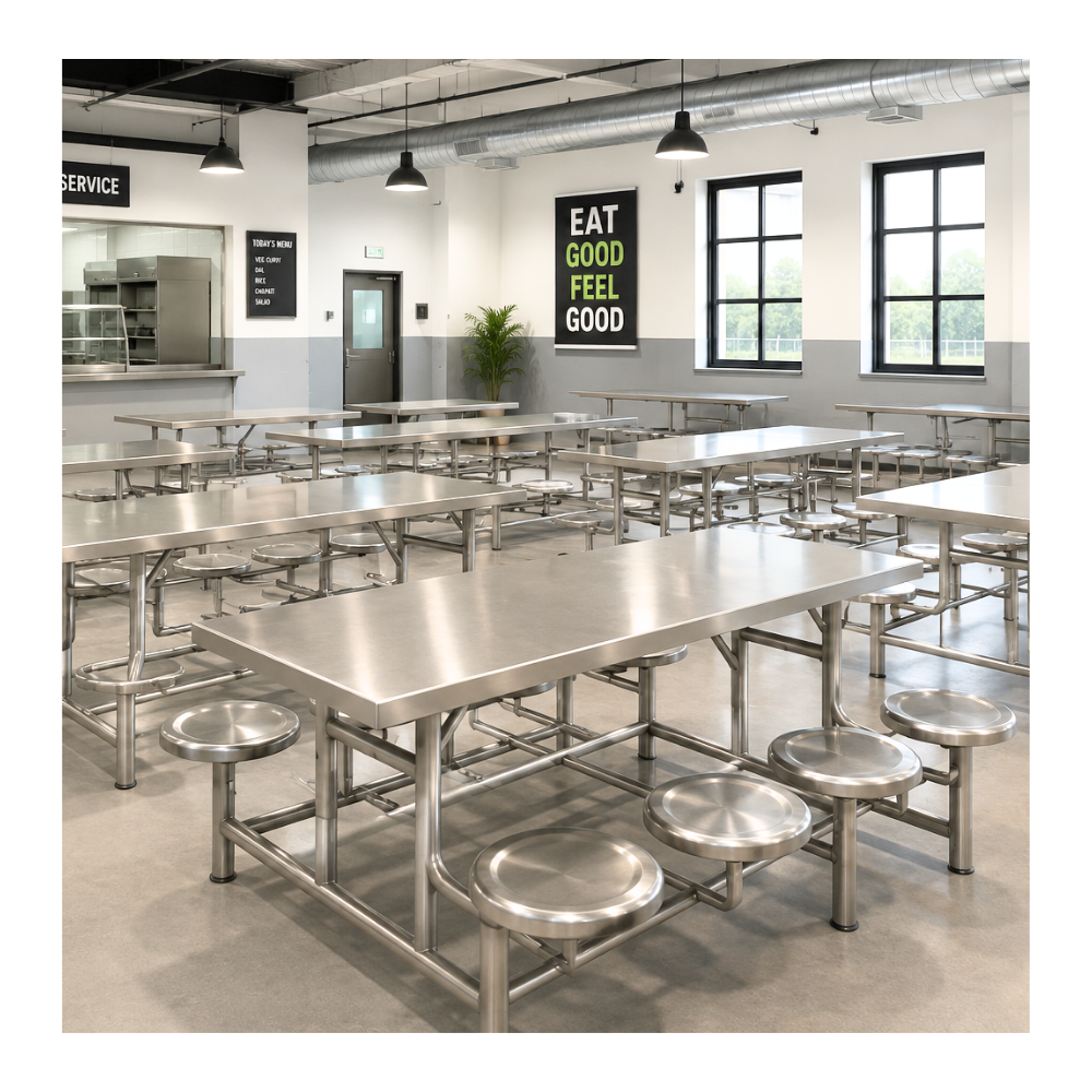 Canteen table set