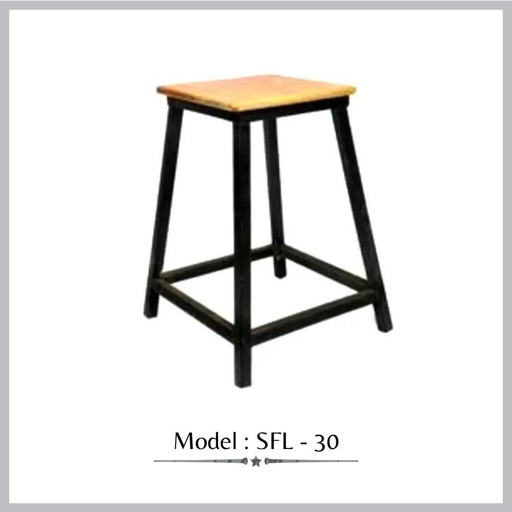 MS Square Lab Stool