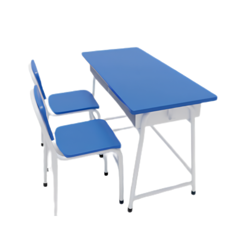 Rectangular Dual-Seater Desk